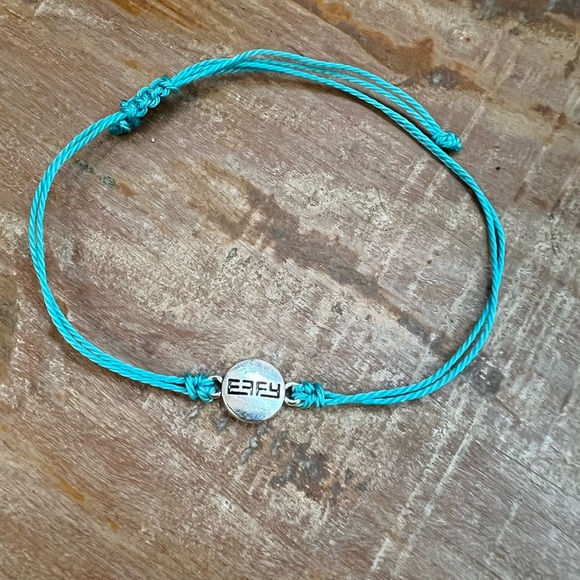 New Effy Silver and teal rope charm bracelet. Exclusive for Royal Caribbean - Picture 6 of 6